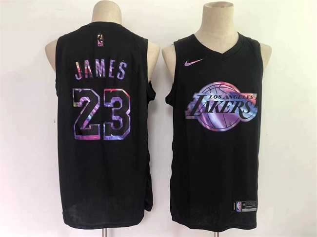 Men's Los Angeles Lakers #23 LeBron James Black Stitched Basketball Jersey,We sell and wholesale Men's Los Angeles Lakers #23 LeBron James Black Stitched Basketball Jersey on line form chian!
